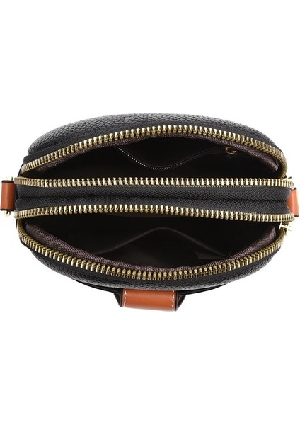 Kadın Çanta Cep Telefonu Mini Küçük Çanta Moda Omuz Crossbody Çanta Çift Katmanlı Büyük Kapasiteli Moda Cep (Yurt Dışından) fırsatları