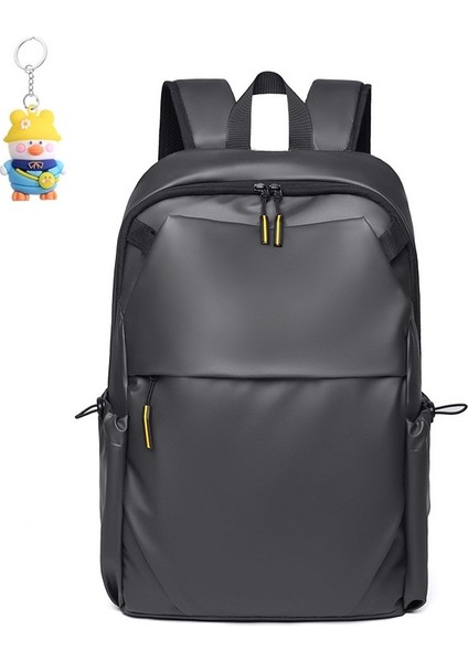 Erkek Sırt Çantası Büyük Kapasiteli 15.6 Inç Ortaokul ve Lise Öğrenci Okul Çantası Rahat Bilgisayar Sırt Çantası (Yurt Dışından)