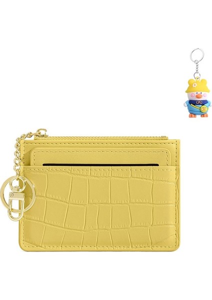 Mini Sevimli Anahtarlık Para Cüzdanı Yaratıcı Çok Fonksiyonlu Depolama Çantası Kimlik Kartı (Yurt Dışından)