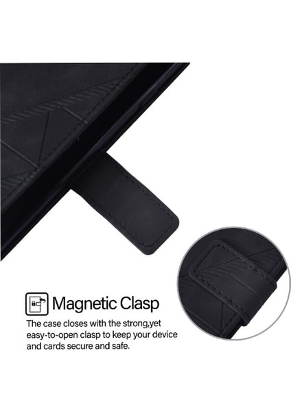 Honor X9B 5g Kılıf Tam Kaplar Deri Dokulu Kapaklı Cüzdan Standlı Kartvizitli Kopçalı Kapak Kartlıklı Uzun Askılı (Yurt Dışından) modelleri