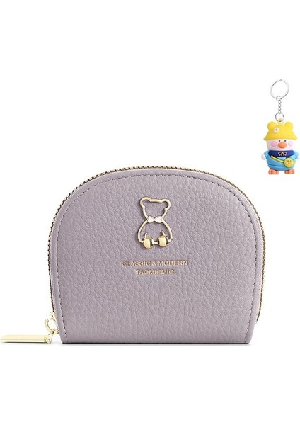 Bayanlar Kart Tutucu Sevimli Metal Ayı Kabuk Cüzdan Kart Sahibi Organ Kart Tutucu Çoklu Kart Yuvası (Yurt Dışından)