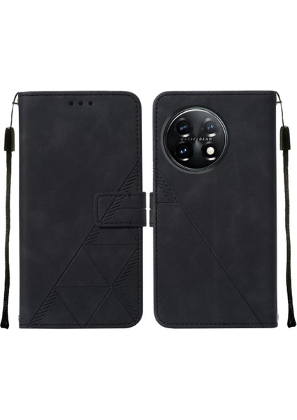 Oneplus 11 5g Kılıf Tam Kaplar Deri Dokulu Kapaklı Cüzdan Standlı Kartvizitli Kopçalı Kapak Kartlıklı Uzun Askılı (Yurt Dışından) fırsatları