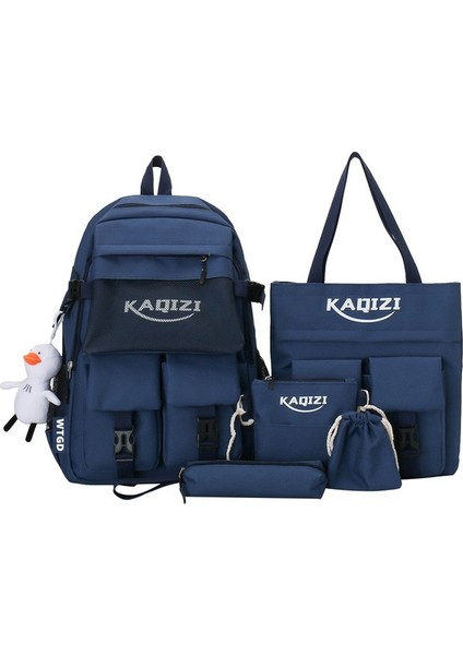 5 Parçalı Büyük Kapasiteli Sırt Çantası (Yurt Dışından)