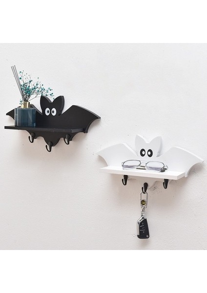 Ya Şekli Ahşap Duvar Montaj Rafı Anahtar Tutucu 35X17CM (Yurt Dışından) fiyatları