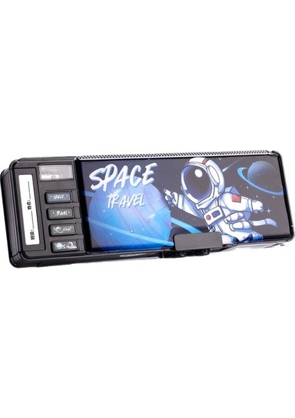 Çok Fonksiyonlu Çocuk Şifreli Kilit Mekanizmalı Kalem Kutusu (Yurt Dışından)