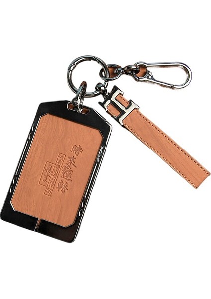 Tesla Araba Anahtar Kart Tutucu Model3/modely/modex Kart Anahtarlık Için Kart Tutucu + H Deri Fob + D Fob + At Nalı Toka (Yurt Dışından)