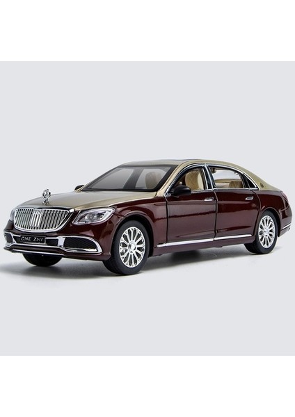 1:24 Mercedes-Benz Maybach S600 Simülasyon Alaşım Araba Modeli Hediye (Yurt Dışından)