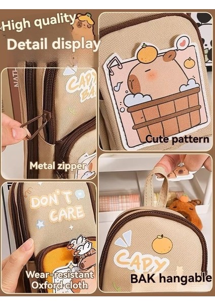 Büyük Capica Kapibara Capybara Karikatür Kalem Kutusu Sevimli Kalem Tutucu Kalem Çantası (Yurt Dışından) indirimleri