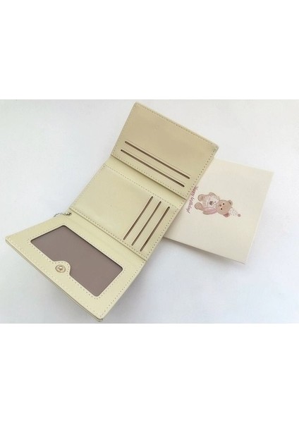 Peynir Peynir Kısa Küçük Cüzdan Kız Öğrenci Sevimli Karikatür Büyük Kapasiteli Kart Tutucu Üç Katlı Cüzdan (Yurt Dışından) fırsatları