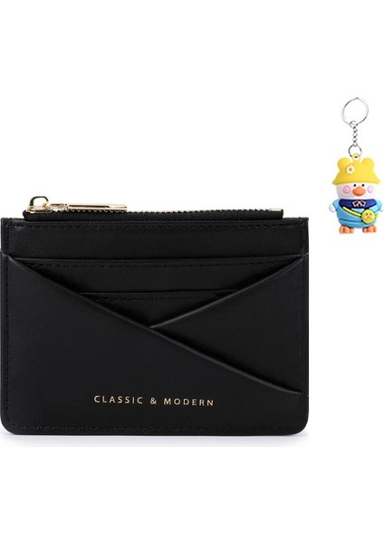 Saklama Mini Para Cüzdanı Kart Tutucu Kart Tutucu Kimlik Çantası Ince Kadın Para Cüzdanı (Yurt Dışından)