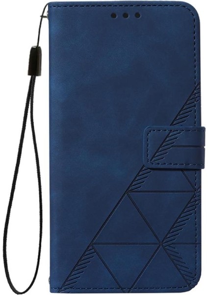 Honor 70 Lite 5g Kılıf Tam Kaplar Deri Dokulu Kapaklı Cüzdan Standlı Kartvizitli Kopçalı Kapak Kartlıklı Uzun Askılı (Yurt Dışından)