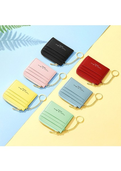 Kart Tutucu Anahtarlık Mini Çok Kart Yuvası Taşınabilir Para Cüzdanı Sevimli Kız Öğrenci Depolama Kartı Tutucu (Yurt Dışından) modelleri