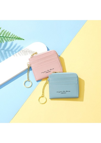 Kart Tutucu Anahtarlık Mini Çok Kart Yuvası Taşınabilir Para Cüzdanı Sevimli Kız Öğrenci Depolama Kartı Tutucu (Yurt Dışından) indirimleri