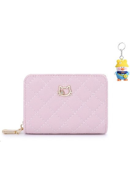 Sevimli Yavru Kedi Kız Bozuk Para Cüzdanı Organ Kart Tutucu Kart Tutucu (Yurt Dışından)