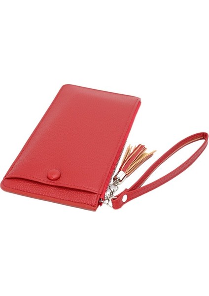 Bayan Uzun Cüzdan Basit Taşınabilir Anahtar Depolama Çantası Kart Tutucu Cüzdan Cep Telefonu (Yurt Dışından) modelleri