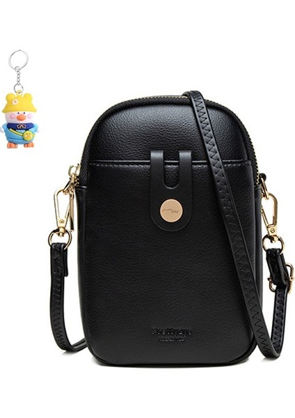 Basit Omuz Çantası Çok Fonksiyonlu Kadın Crossbody Cep Telefonu Çantası (Yurt Dışından)