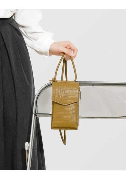 Çok Yönlü Crossbody Cep Telefonu Çantası Basit Moda Bayan Omuz Çantası Kart Tutucu Cüzdan (Yurt Dışından) modelleri