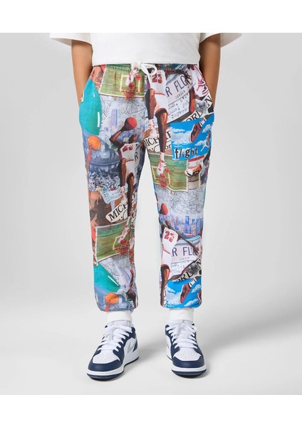 Nıke Jordan Mj Brklyn Ft Aop Pant Erkek Çocuk Eşofman Altı modelleri
