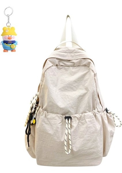 Basit ve Moda Ipli Sırt Çantası Ortaokul ve Lise Büyük Kapasiteli Rahat Seyahat Sırt Çantası Üniversite Öğrencisi Spor Okul (Yurt Dışından) fiyatları