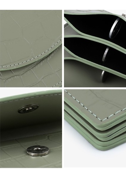 Gündelik Bayan Ultra Ince Kart Tutucu Çok Yönlü Kartvizit Kart Tutucu (Yurt Dışından) indirimleri