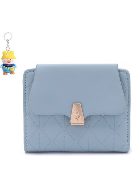 Bayanlar Kısa Cüzdan Basit Toka Niche Kısa Cüzdan Kart Tutucu (Yurt Dışından) fiyatları