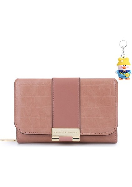 Bayanlar Cüzdanı Moda Clutch Çoklu Kart Yuvası Kart Tutucu Para Cüzdanı (Yurt Dışından)