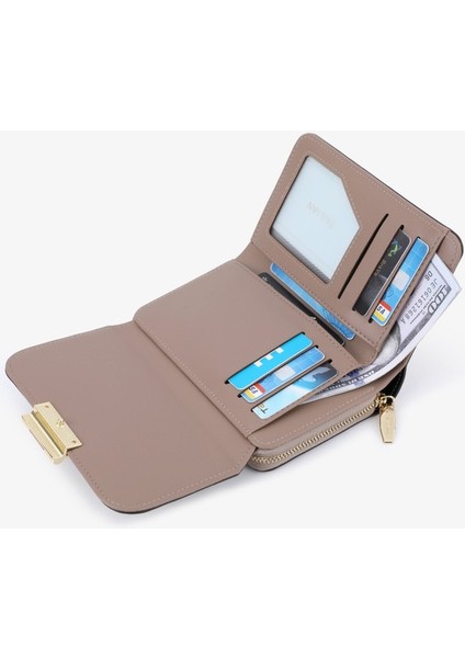 Bayanlar Cüzdanı Moda Clutch Çoklu Kart Yuvası Kart Tutucu Para Cüzdanı (Yurt Dışından) fırsatları