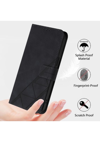 Xiaomi Redmi Note 9 4g Kılıf Tam Kaplar Deri Dokulu Kapaklı Cüzdan Standlı Kartvizitli Kopçalı Kapak Kartlıklı Uzun Askılı (Yurt Dışından)
