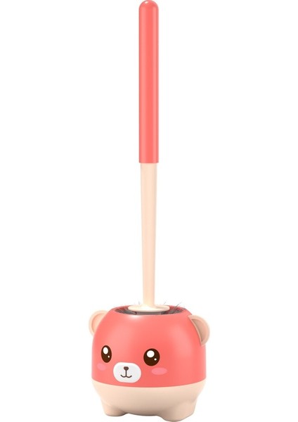 Karikatür Duvara Monte Tuvalet Fırçası Temizleme Fırçası Banyo Tuvalet Fırçası Temizleme Fırçası Seti Tuvalet Banyo Aksesuarları (Yurt Dışından)