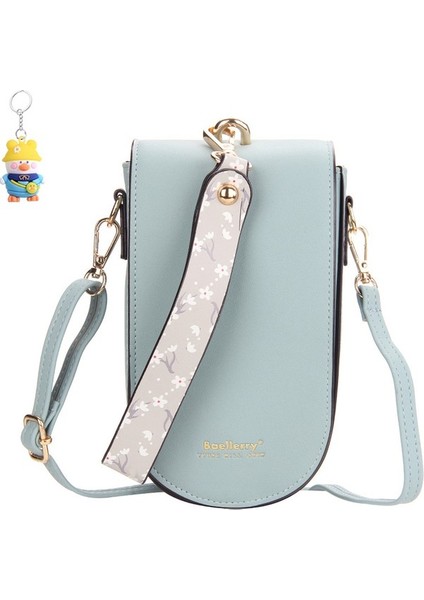 Bayanlar Cüzdan Çoklu Kart Yuvası El Çantası Moda Tek Omuz Çapraz Telefon Çantası (Yurt Dışından)