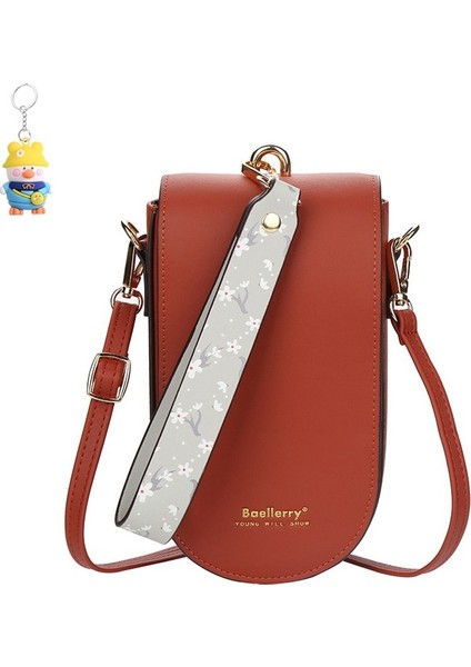 Bayanlar Cüzdan Çoklu Kart Yuvası El Çantası Moda Tek Omuz Çapraz Telefon Çantası (Yurt Dışından)