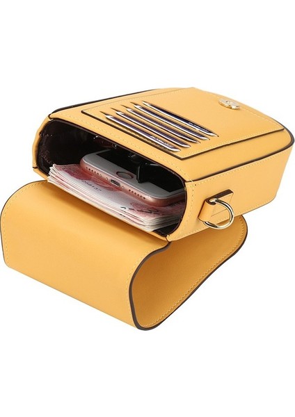 Bayanlar Cüzdan Çoklu Kart Yuvası El Çantası Moda Tek Omuz Çapraz Telefon Çantası (Yurt Dışından) indirimleri