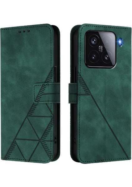 Xiaomi 15 5g Kılıf Tam Kaplar Deri Dokulu Kapaklı Cüzdan Standlı Kartvizitli Kopçalı Kapak Kartlıklı Uzun Askılı (Yurt Dışından) indirimleri