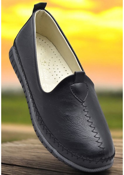 280H Rahat Ortopedik Taban Günlük Kadın Ayakkabı Babet Kadın Yazlık Ayakkabı