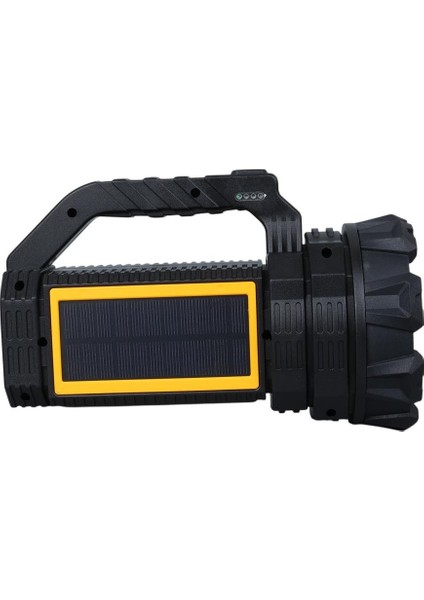 MX-W5190-P50 Solar Şarjlı El Feneri Uzun Mesafe Işıldak