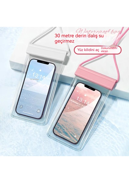 Cep Telefonu Su Geçirmez Çanta Dokunmatik Ekran Hd Fotoğraf Deniz Kıyısı Dalış Rafting Yüzücü Su Geçirmez (Yurt Dışından) fiyatları
