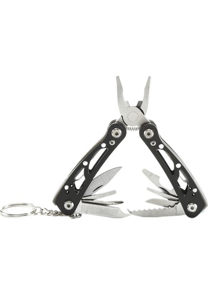 Paslanmaz Çelik Açık Çok Fonksiyonlu Katlanır Pense Mini Çok Amaçlı Kombinasyon Ev Onarım Pense Çok Fonksiyonlu Alet Pense (Yurt Dışından)