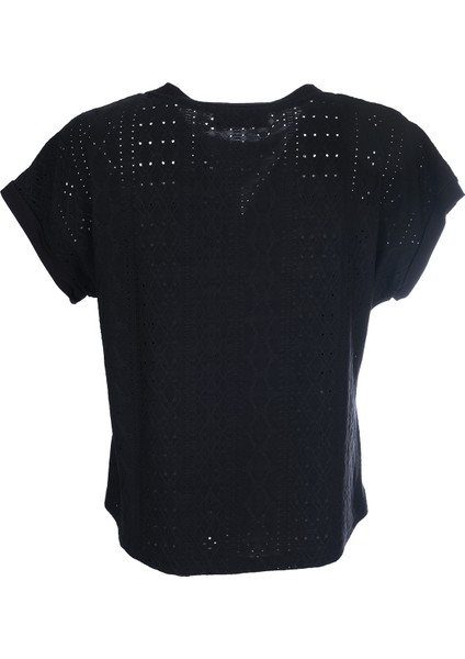 Ysatis Oversize Minimalist Kadın Bluz - Kısa Kol indirimleri