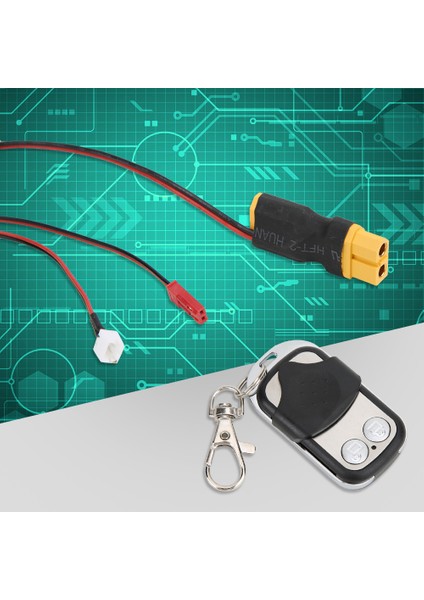 Vinç Kontrol Cihazı Uzaktan Kumanda Aksesuarı SCX10 D90 D110 Tf2 Trx4 Km2 1/10 Rc CARXT60C Fişine Uygun (Yurt Dışından) fırsatları