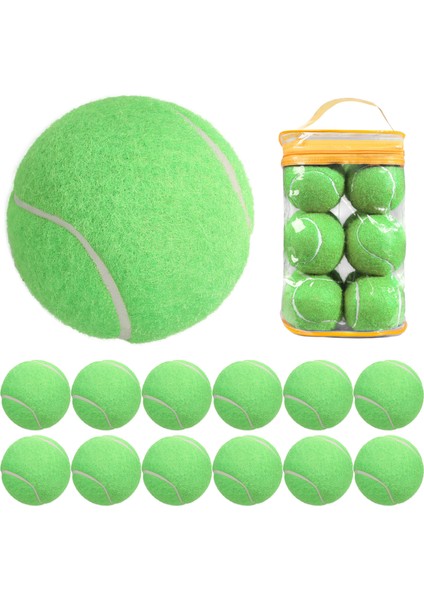 12 Packs Basınç Eşleştirme ve Eğitim Tenis Topları (Yurt Dışından) modelleri