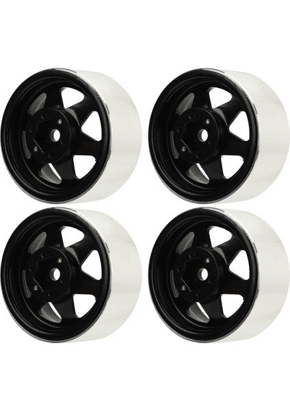 4 Adet Beadlock Jant Ofset-8.9 mm Metal Derin Çanak Tekerlek Göbeği Jantlar Eksenel SCX10 90046 1.9 Inç Siyah (Yurt Dışından) modelleri
