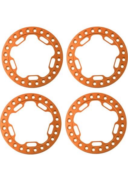 4 Adet 1.9 In Tekerlek Dış Halkaları Jantlar Yüksek Aşınma Direnci Cnc Işleme Alüminyum Alaşım Rc Tekerlek Halkaları Jantlar 1/10 Rc Turuncu (Yurt Dışından) fiyatları
