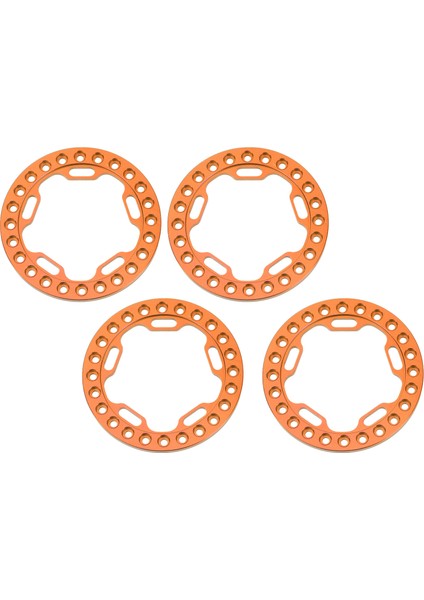 4 Adet 1.9 In Tekerlek Dış Halkaları Jantlar Yüksek Aşınma Direnci Cnc Işleme Alüminyum Alaşım Rc Tekerlek Halkaları Jantlar 1/10 Rc Turuncu (Yurt Dışından) modelleri