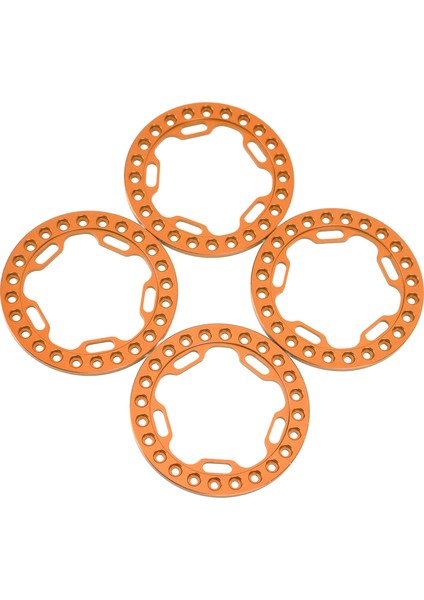 4 Adet 1.9 In Tekerlek Dış Halkaları Jantlar Yüksek Aşınma Direnci Cnc Işleme Alüminyum Alaşım Rc Tekerlek Halkaları Jantlar 1/10 Rc Turuncu (Yurt Dışından) indirimleri