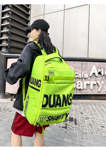 2023 Moda Marka Omuz Çantası Erkek Moda Trendi Sırt Çantası Ortaokul Öğrencileri Için Aşınmaya Dayanıklı Büyük Kapasiteli Okul Çantası (Yurt Dışından) fiyatları