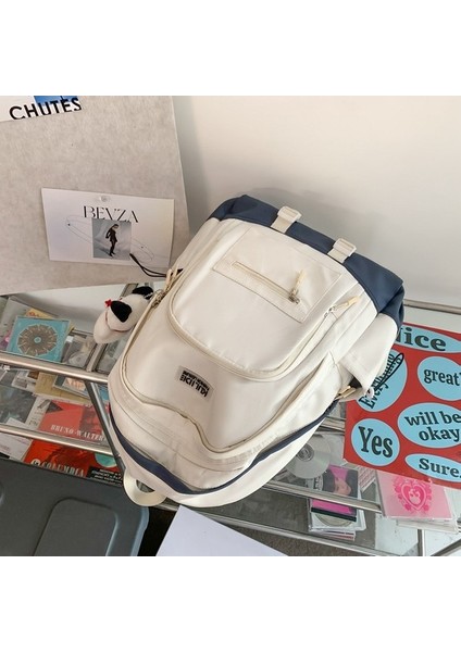 Bayan Ortaokul Öğrencileri Için Okul Çantaları 2023 Yükü Azaltmak Için Yeni Gündelik Sırt Çantaları Lise Büyük Kapasiteli Üniversite Öğrencileri Erkekler Için Gündelik Sırt Çantal (Yurt Dışından) fırsatları