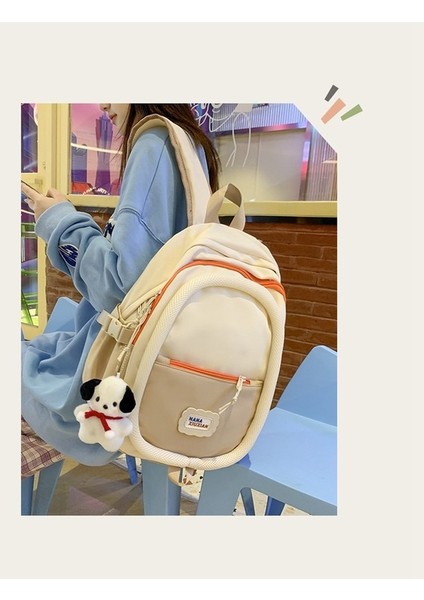 Basit Büyük Kapasiteli Sırt Çantası Niş Tasarımı Sürekli Daire Sırt Çantası Üniversite Öğrencisi Ortaokul Sırt Çantası Yeni Stil (Yurt Dışından) fırsatları