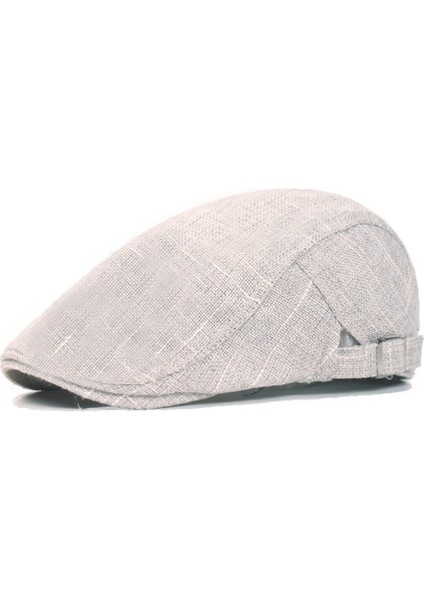 Pamuklu Keten Ördek Şapka Ileri Şapka Erkek Bere (Yurt Dışından)