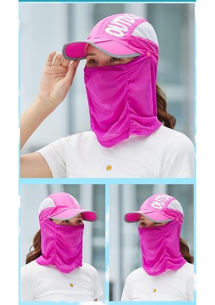 Anti-Ultraviyole Kadın Şapkası - Pembe (Yurt Dışından) fiyatları