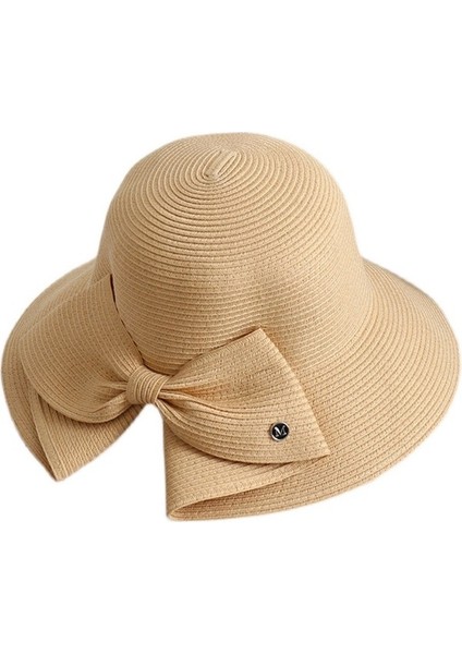 Açık Moda Güneş Koruyucu Yarık Güneşlik Hasır Şapka (Yurt Dışından) fiyatları